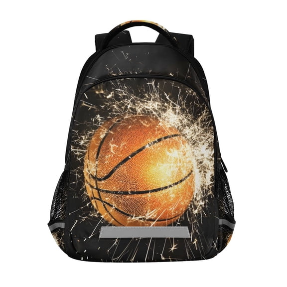 ALAZA Basketball Backpack Elementary School Bag Bookbag Travel Rucksack