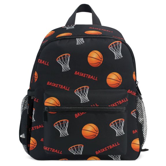 ALAZA Basketball Pattern School Backpack Student Bookbag Mini Bag