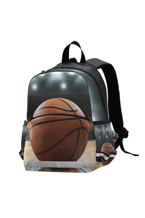 Basketball School Backpack Elementary Student Bookbag