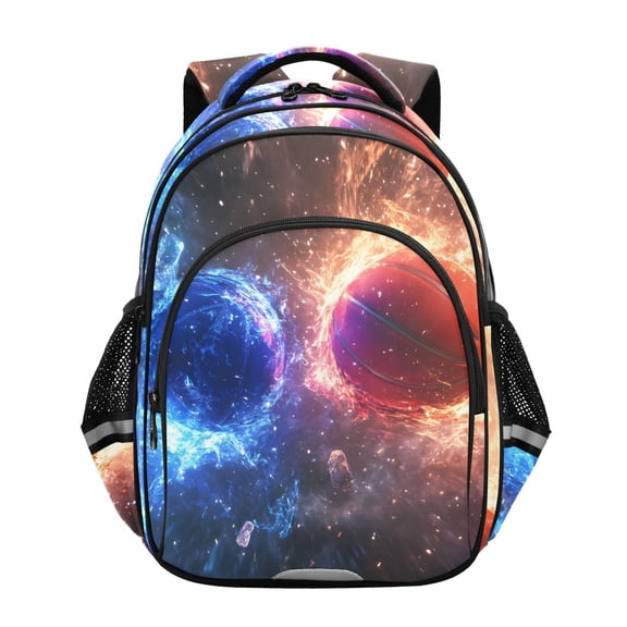 ALAZA Basketballs Explosion School Backpack Elementary Bag Bookbag Travel Rucksack