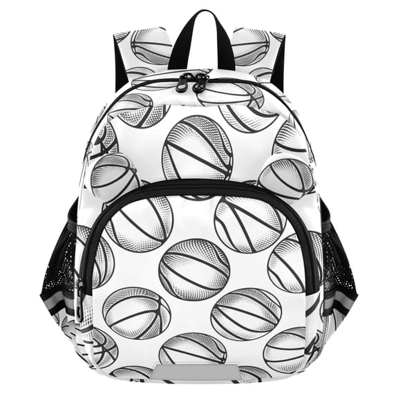 ALAZA Basketballs-z1 Mini Backpack School Bookbag Age 3-7 Medium
