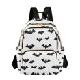 thumbnail image 1 of ALAZA Bat Silhouettes Womens Travel Laptop Backpack Large Daypack Ladies Shoulder Bags M, 1 of 7