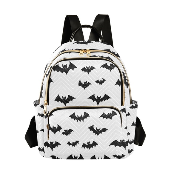 ALAZA Bat Silhouettes Womens Travel Laptop Backpack Large Daypack Ladies Shoulder Bags M