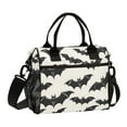thumbnail image 1 of ALAZA Bats Halloween Insulated Lunch Bag Reusable Tote Box Adjustable Shoulder Strap for Work Picnic, 1 of 6