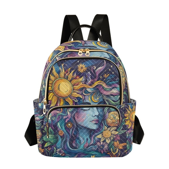 ALAZA Beautiful Bohemia Indian Womens Travel Laptop Backpack Large Daypack Ladies Shoulder Bags S