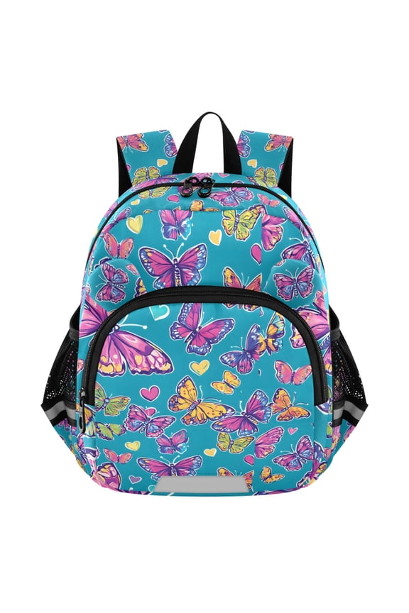 Beautiful Butterfly Love Mini Backpack School Bookbag Age 3-7 Small