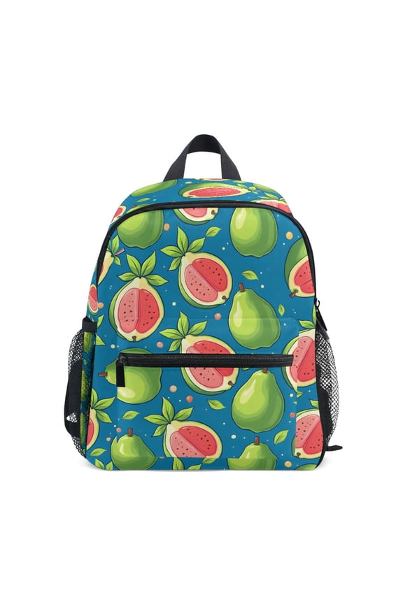 Blue Guava Fruits School Backpack Small Bookbag Mini Bags