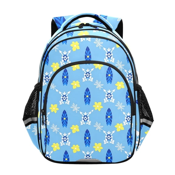 ALAZA Blue Skateboard School Backpack Elementary Bag Bookbag Travel Rucksack