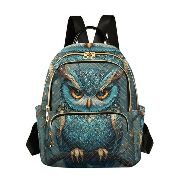 ALAZA Bohemia Owl Womens Travel Laptop Backpack Large Daypack Ladies Shoulder Bags S