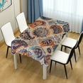 thumbnail image 1 of ALAZA Boho Ethnic Bohemian Indian Mandala Rectangle Tablecloth Tablecover Dinning Table Cloth 60"x90", 1 of 8
