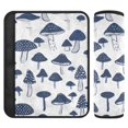 thumbnail image 1 of ALAZA Boho Mushrooms Car Seat Belt Adjuster Neck Covers Shoulder Cushions Pads S, 1 of 8
