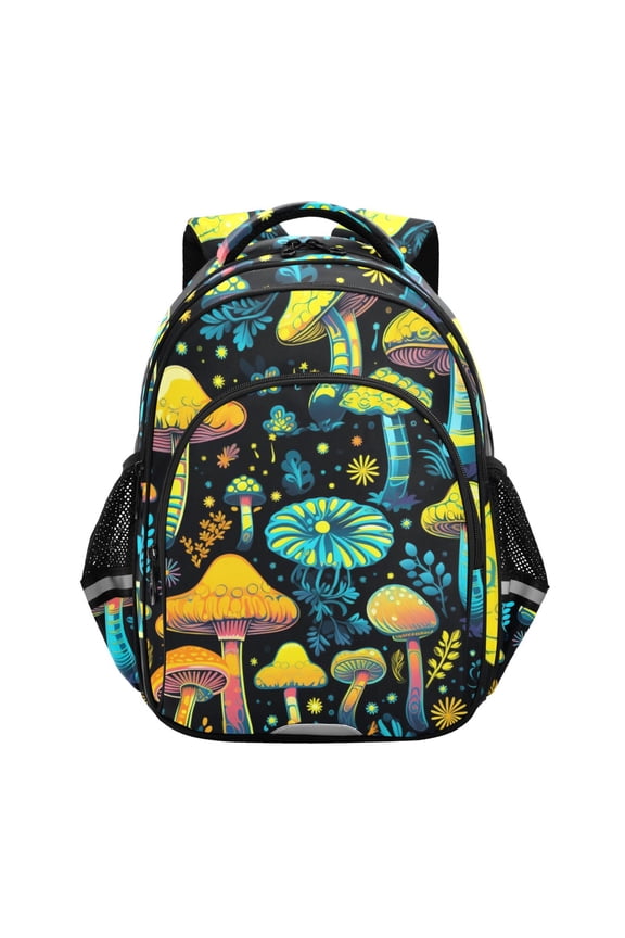 Bohomia Magic Mushroom School Backpack Elementary Bag Bookbag Travel Rucksack