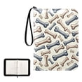 thumbnail image 1 of ALAZA Bones Dog Pattern Trading Card Binder 4 Pocket Cards Collection Album 400 Folder Holder, 1 of 6