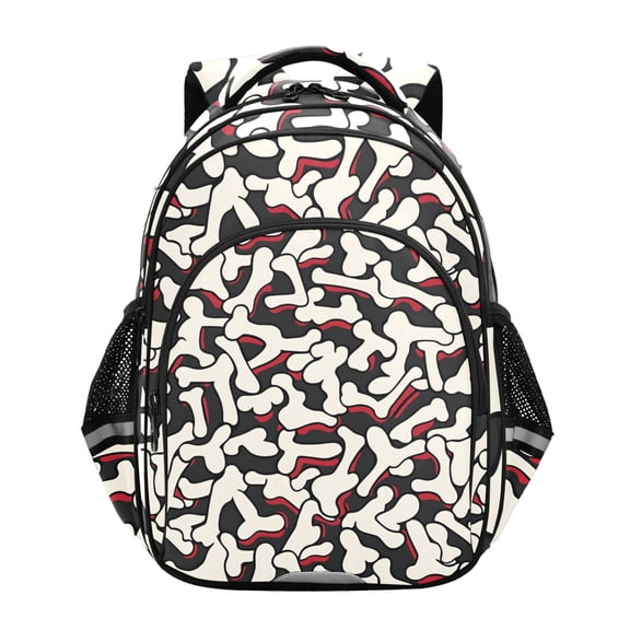 ALAZA Bones School Backpack Elementary Bag Bookbag Travel Rucksack