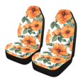 thumbnail image 1 of ALAZA Botanical Flowers Car Seat Covers 2 PCs Universal Auto Front Seats Interior Protector, 1 of 7