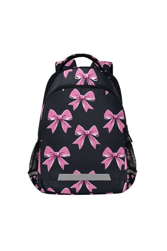 Bow-a1 Backpack Elementary School Bag Bookbag Travel Rucksack