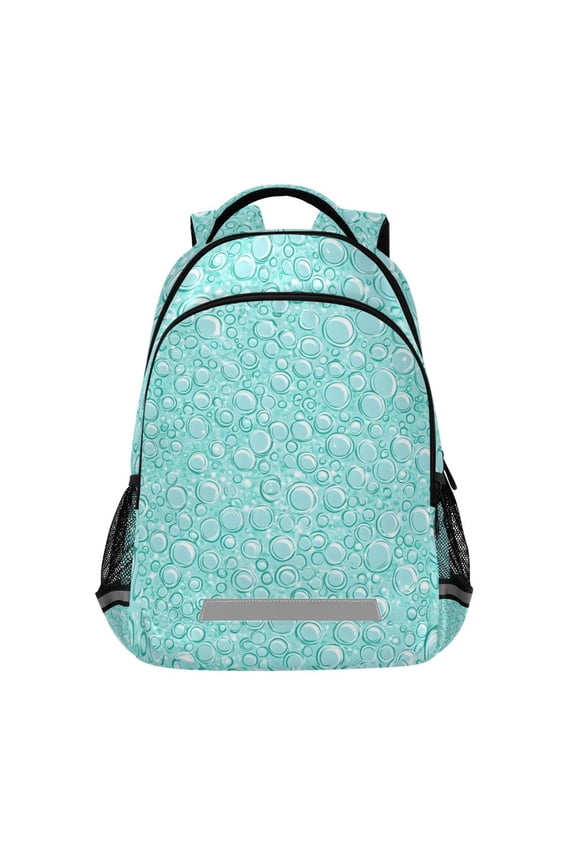 Bubbles Marble Backpack Elementary School Bag Bookbag Travel Rucksack