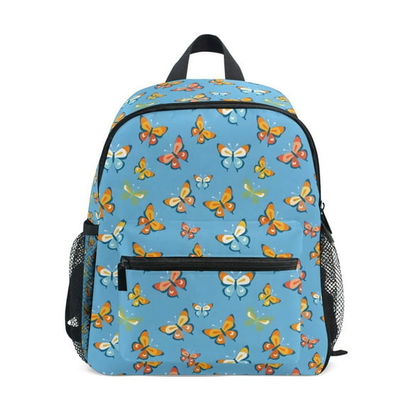 ALAZA Butterfly Cute School Backpack Small Bookbag Mini Bags