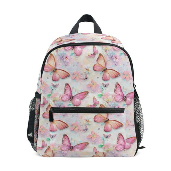 ALAZA Butterfly Paint School Backpack Small Bookbag Mini Bags