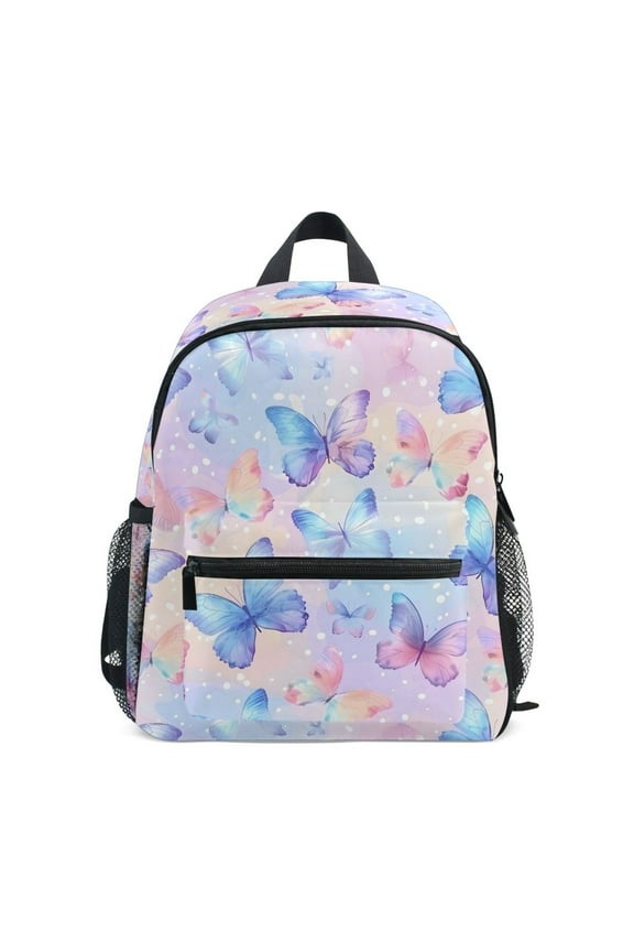 Butterfly School Backpack Small Bookbag Mini Bags