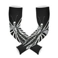 thumbnail image 1 of ALAZA Butterfly and Skull UV Sun Protection Arm Sleeves UPF 50+ Compression Cooling Sleeve 1 Pair, 1 of 7