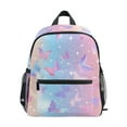 thumbnail image 1 of ALAZA Butterfly and Star in Gradient School Backpack Small Bookbag Mini Bags, 1 of 6