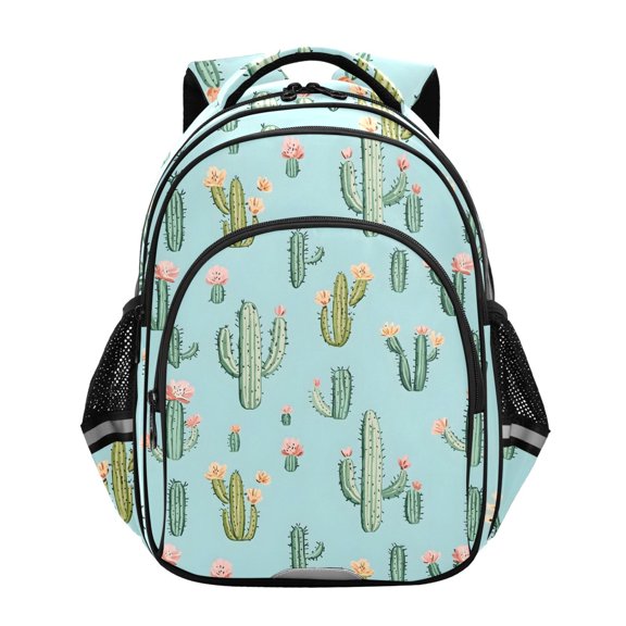 ALAZA Cactus Flower School Backpack Elementary Bag Bookbag Travel Rucksack