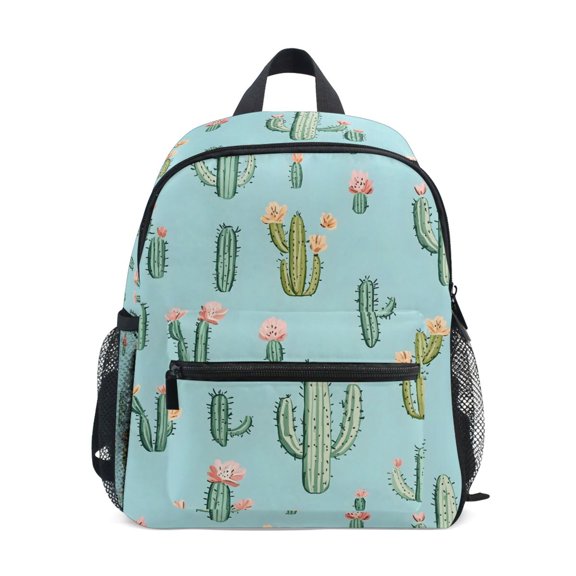 ALAZA Cactus Flower School Backpack Small Bookbag Mini Bags