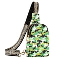 thumbnail image 1 of ALAZA Camouflage Green Sling Bag for Women Men Waterproof Crossbody Chest Bags, 1 of 7