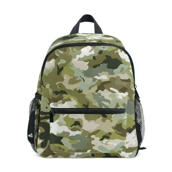 ALAZA Camouflage Green-a7 School Backpack Small Bookbag Mini Bags