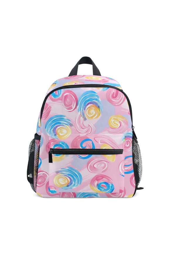 Candy Pastel School Backpack Small Bookbag Mini Bags