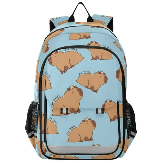 ALAZA Capybara Animals Laptop Backpack Purse Travel Bag Casual School Bookbag Rucksack for Women Men