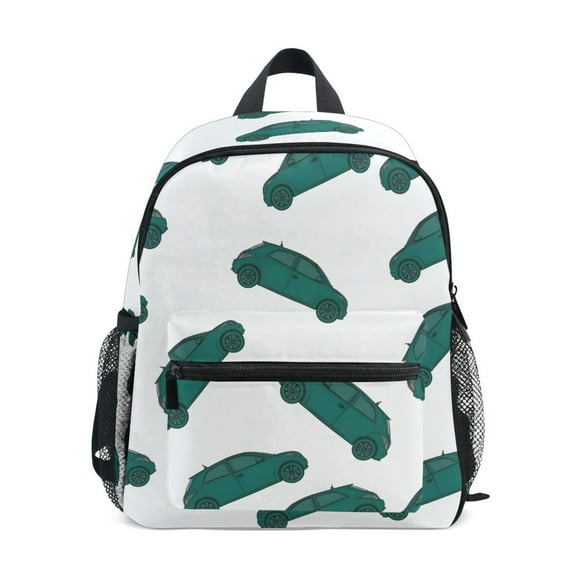 ALAZA Car Vehicles School Backpack Small Bookbag Mini Bags