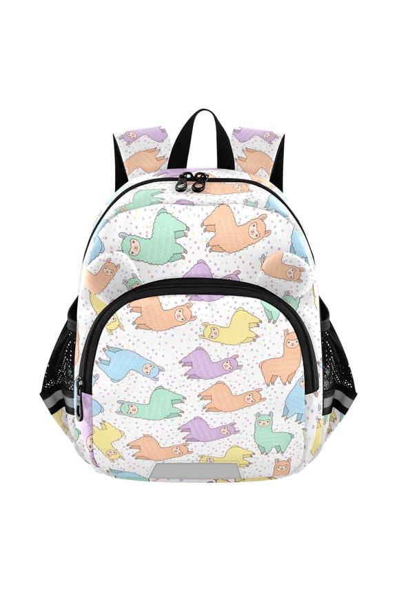Cartoon Alpaca Mini Backpack School Bookbag Age 3-7 Medium