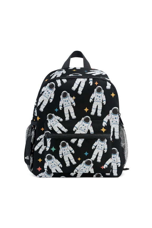 Cartoon Astronauts Stars School Backpack Small Bookbag Mini Bags