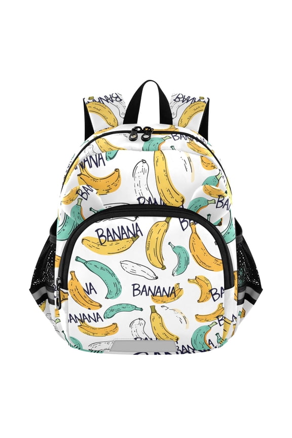 Cartoon Bananas Mini Backpack School Bookbag Age 3-7 Medium