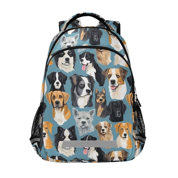 ALAZA Cartoon Beagles Dogs Backpack Elementary School Bag Bookbag Travel Rucksack