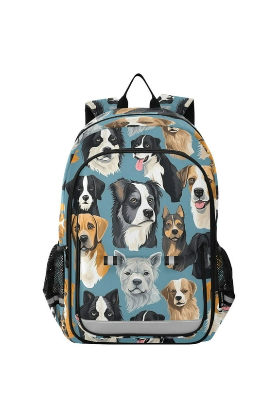 Cartoon Beagles Dogs Laptop Backpack Purse Travel Bag Casual School Bookbag Rucksack for Women Men