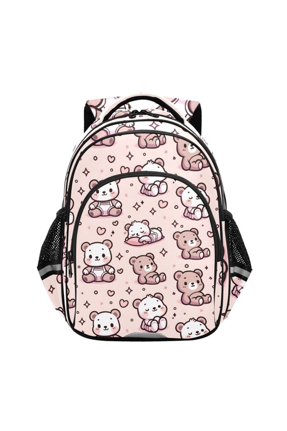 Cartoon Cute Bear School Backpack Elementary Bag Bookbag Travel Rucksack