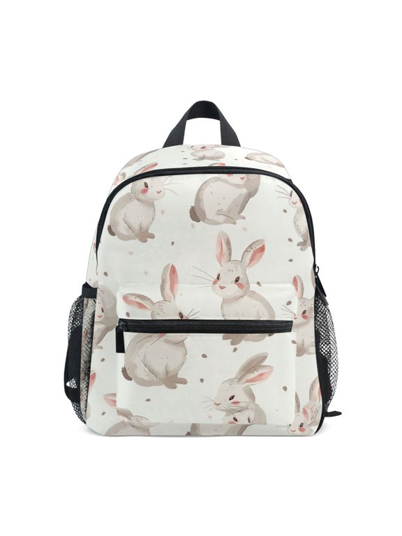 Cartoon Cute Rabbit Toddler Backpack for Preschool Kindergarten Kids Bags