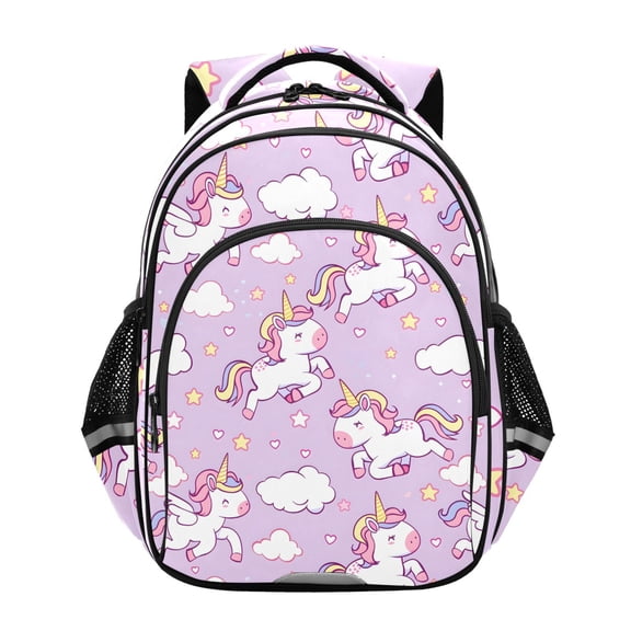 ALAZA Cartoon Cute Unicorn School Backpack Elementary Bag Bookbag Travel Rucksack