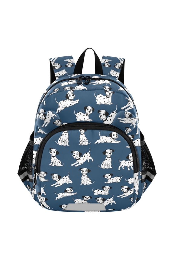 Cartoon Dalmatian Dog Mini Backpack School Bookbag Age 3-7 Medium