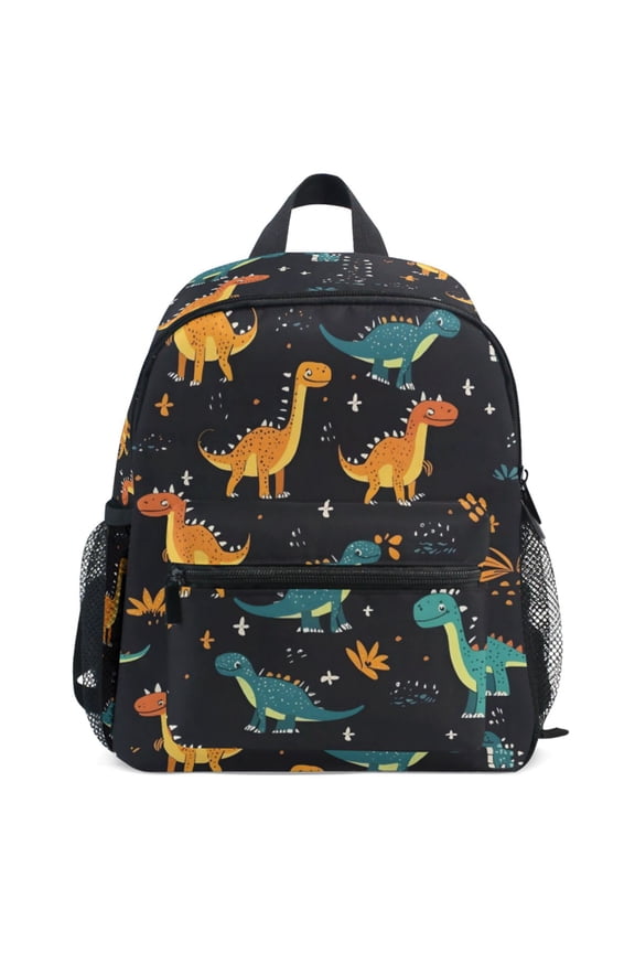 Cartoon Dinosaur-d2 Pattern School Backpack Student Bookbag Mini Bag