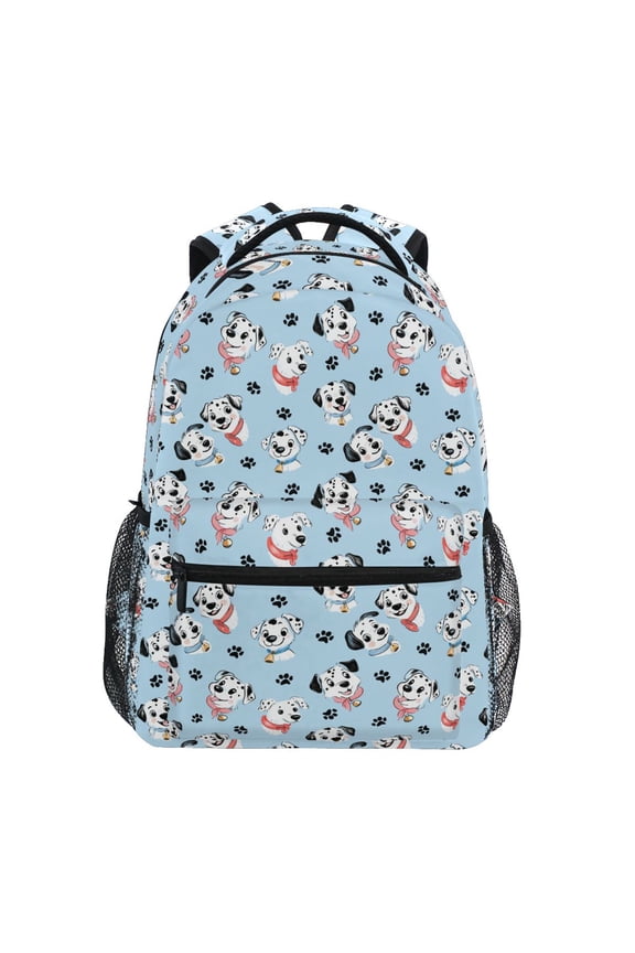 Cartoon Dogs Magical Pattern School Backpack Elementary Bookbag Laptop Bags Travel Daypack