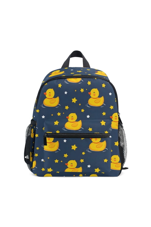 Cartoon Duck Stars School Backpack Small Bookbag Mini Bags