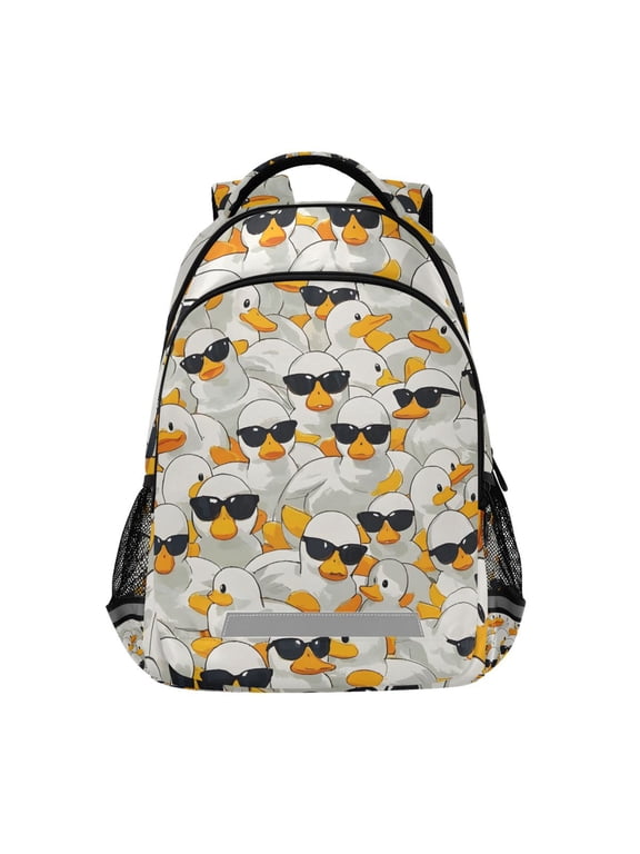Cartoon Ducks Backpack Elementary School Bag Bookbag Travel Rucksack