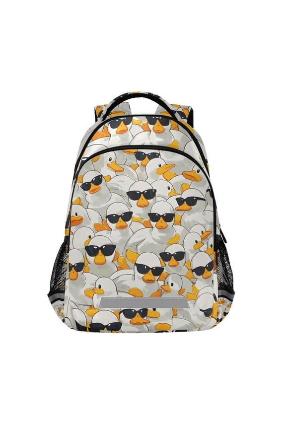 Cartoon Ducks Backpack Elementary School Bag Bookbag Travel Rucksack