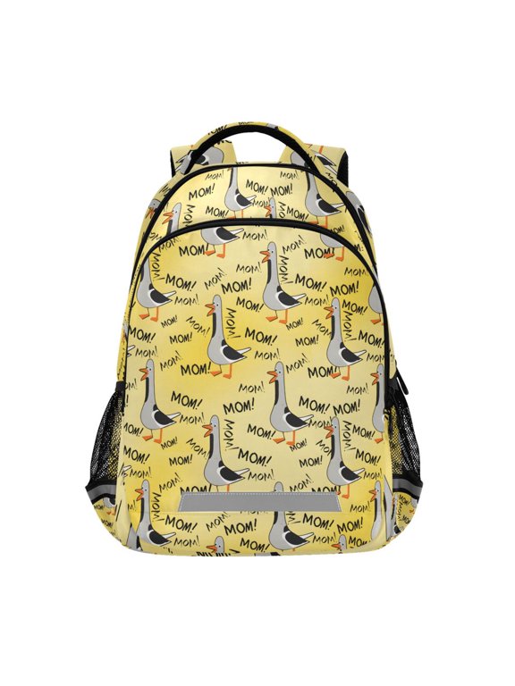 Cartoon Ducks Backpack Elementary School Bag Bookbag Travel Rucksack