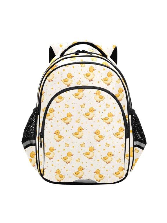 Cartoon Ducks Cute School Backpack Elementary Bag Bookbag Travel Rucksack