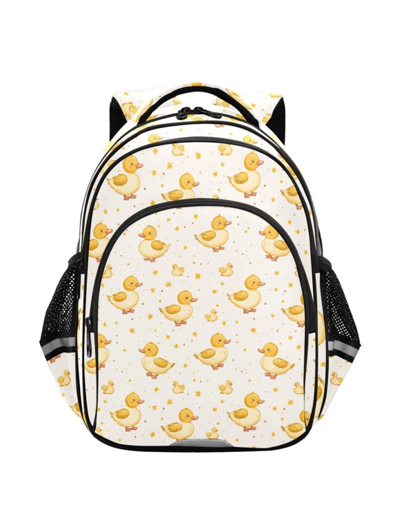 Cartoon Ducks Cute School Backpack Elementary Bag Student Bookbag Travel Rucksack